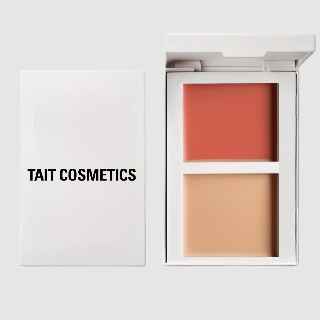 TAIT Crème & Powder Blush Duo - Coral